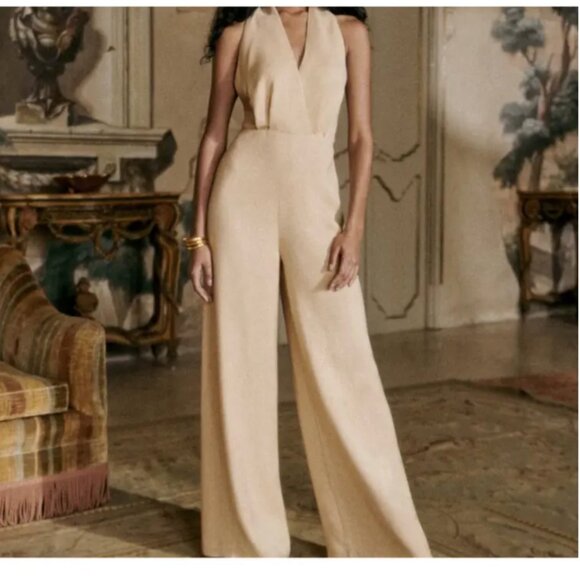 Sezane Luana jumpsuit size 36 - Picture 4 of 10